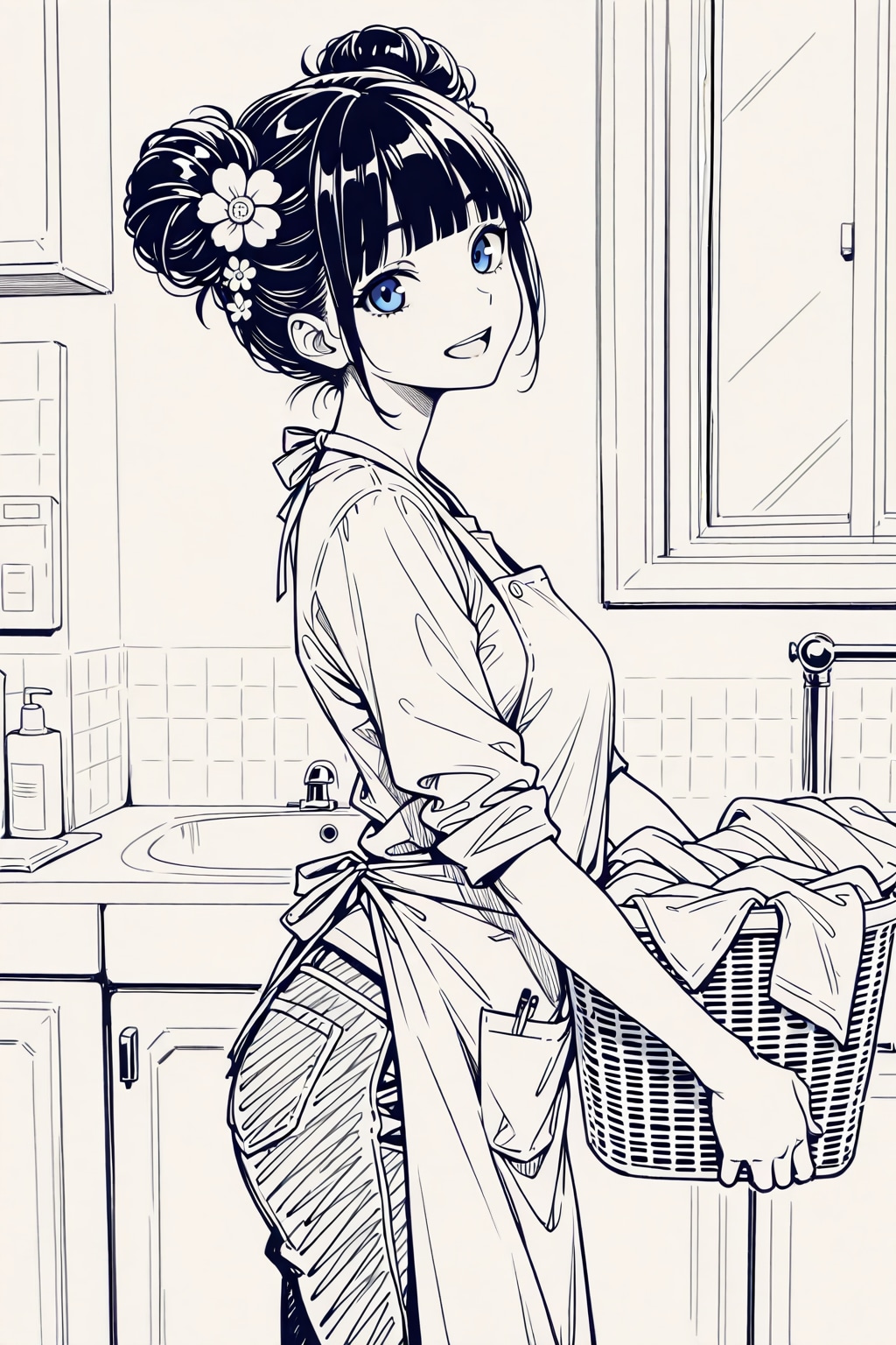 かおるのおだんごちゃんスケッチ２９ | の人気AIイラスト・グラビア
