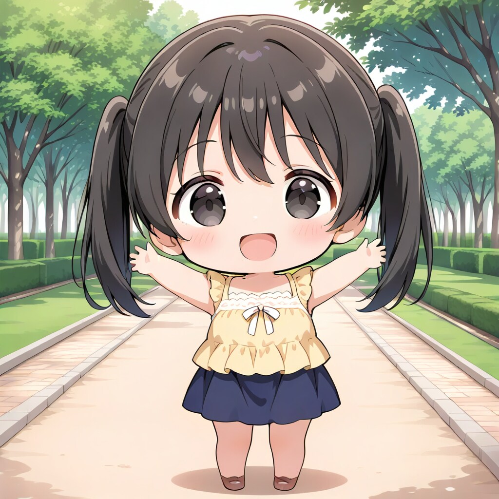 千夏ちゃんとおはようにゃん♡