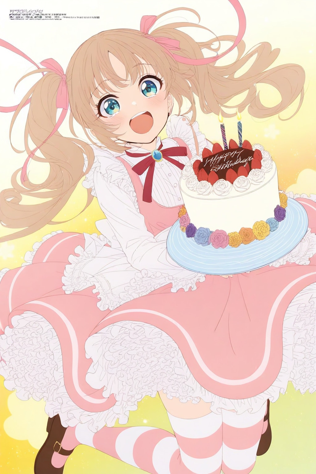 OPAL風でおめでとうはるかちゃん