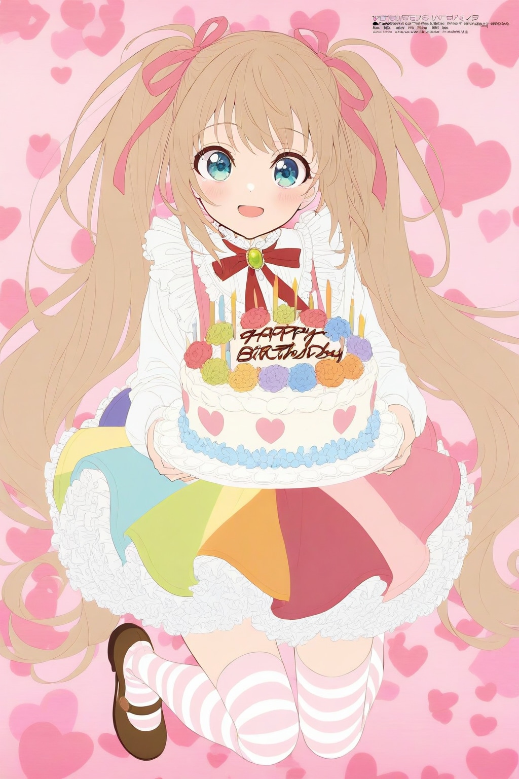 OPAL風でおめでとうはるかちゃん