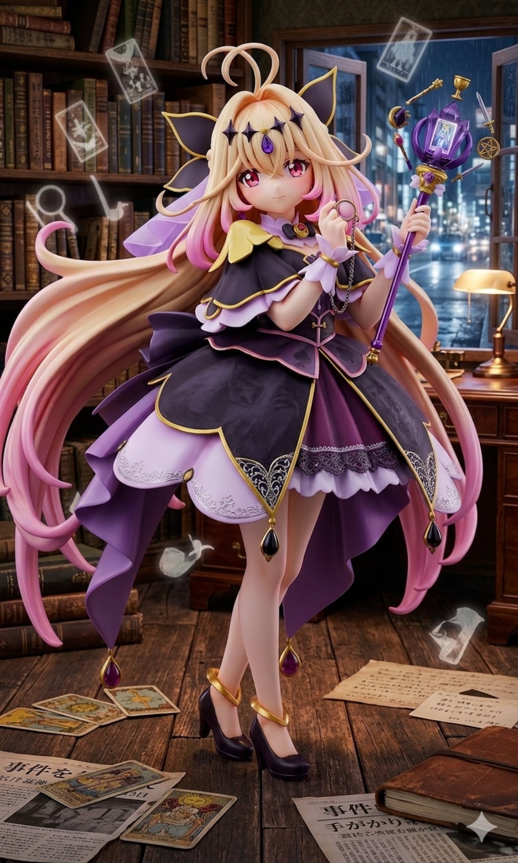 キュアアルカナ・シャドウ (名探偵プリキュア！)アクリルドールフィギュア