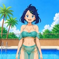色んな服を着てくれたリコ 11枚目