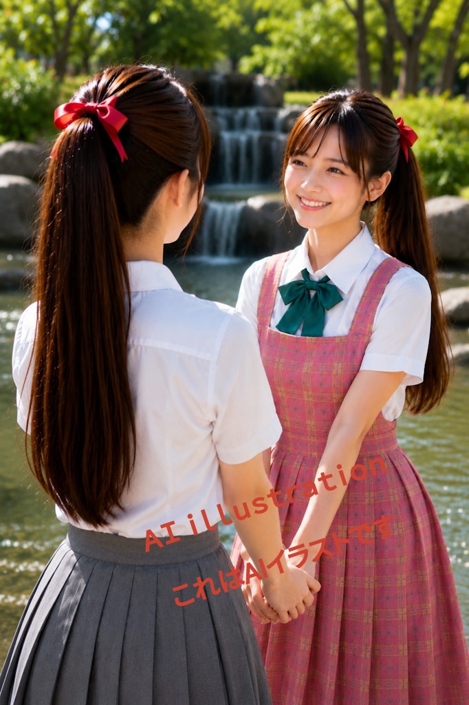 初恋のポニーテール美少女とポニティアガールズの緒方真希子 | の人気AIイラスト・グラビア