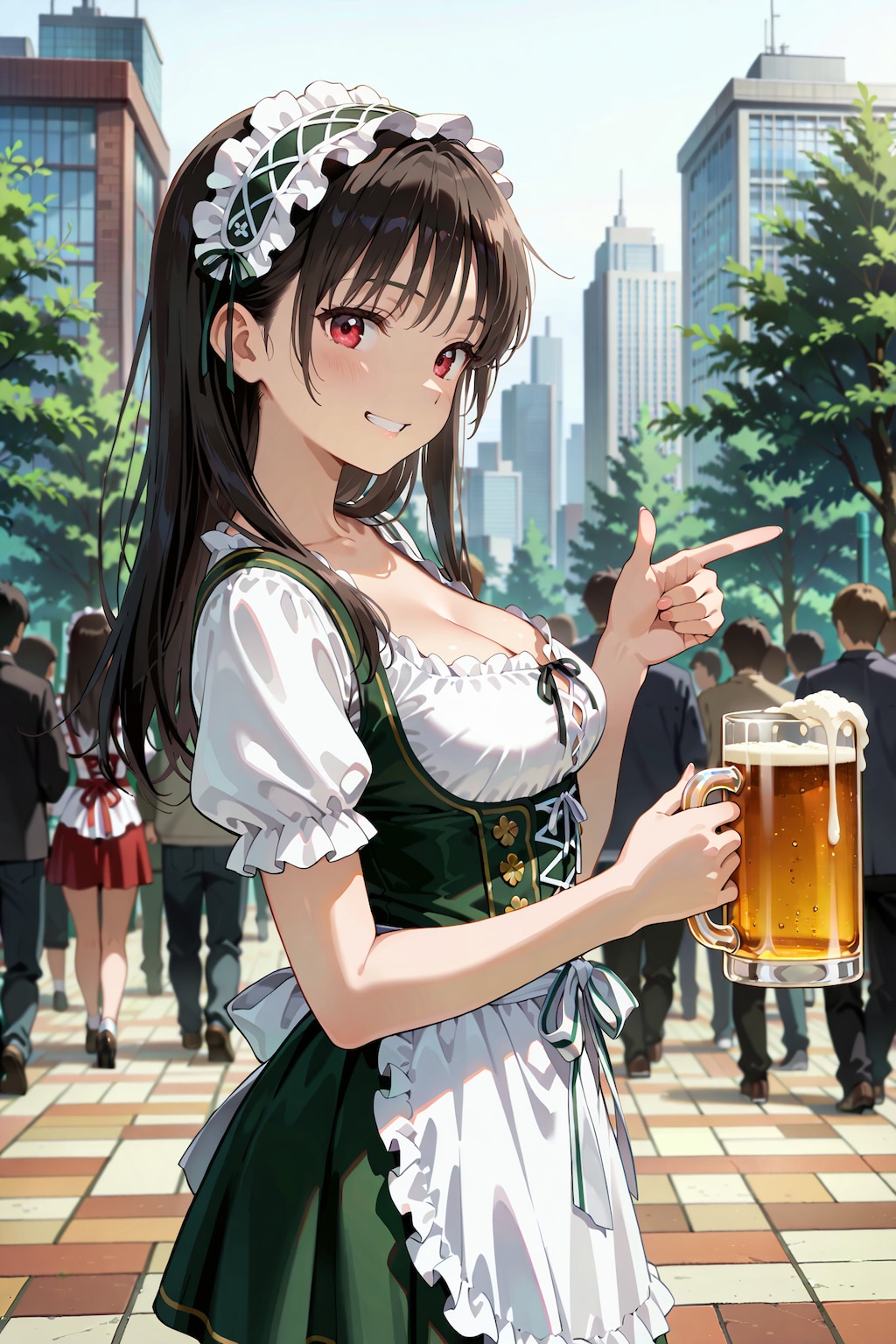 ディアンドル娘 Z421