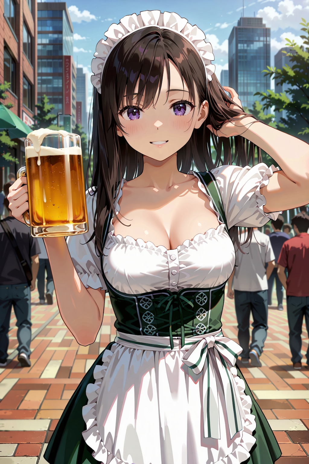 ディアンドル娘 Z421