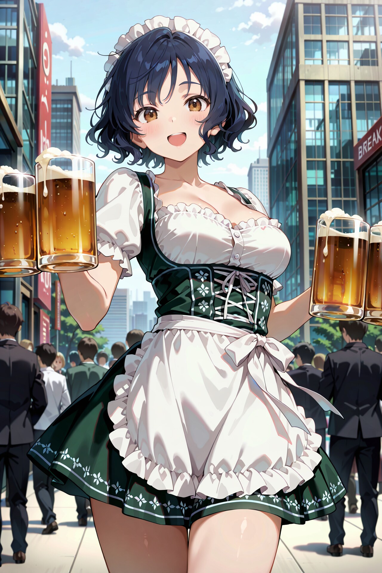 ディアンドル娘 Z421 | の人気AIイラスト・グラビア