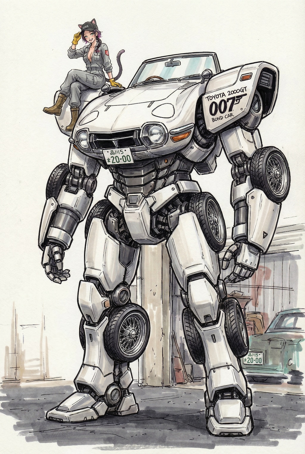 MI-6(劇場版)製ロボと蒼那