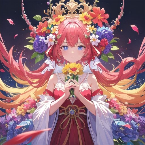 広がる花日