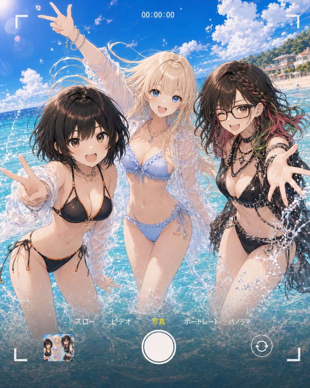 海に来たぞ！