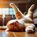 寝起きの猫 6枚目