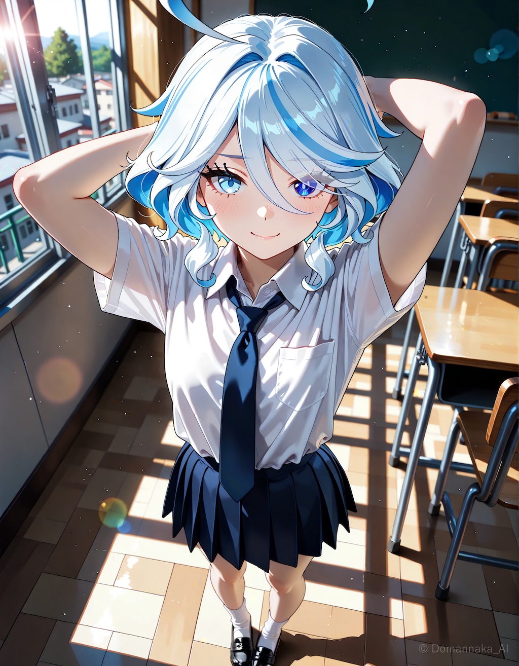 フリーナ / 学生 (SFW)