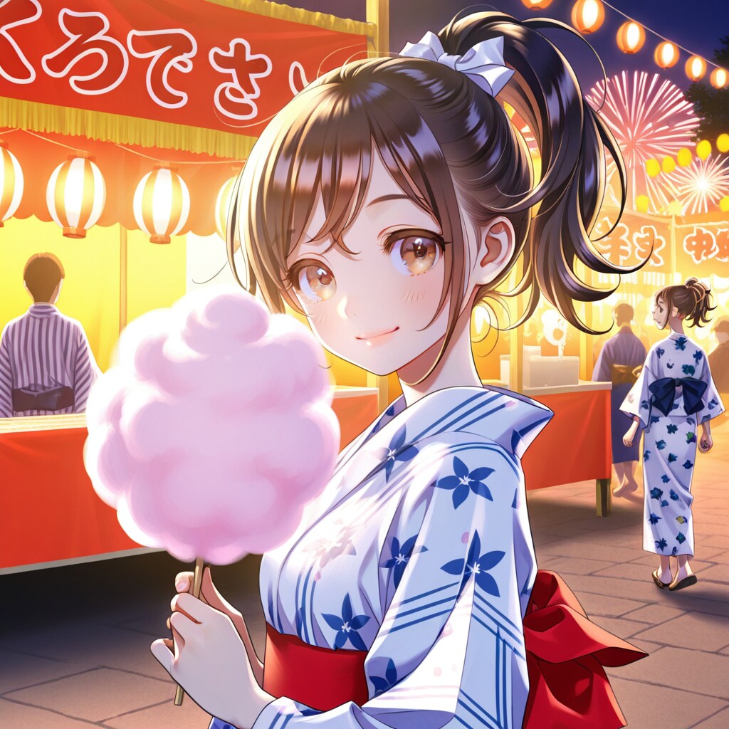 綿菓子 | の人気AIイラスト・グラビア