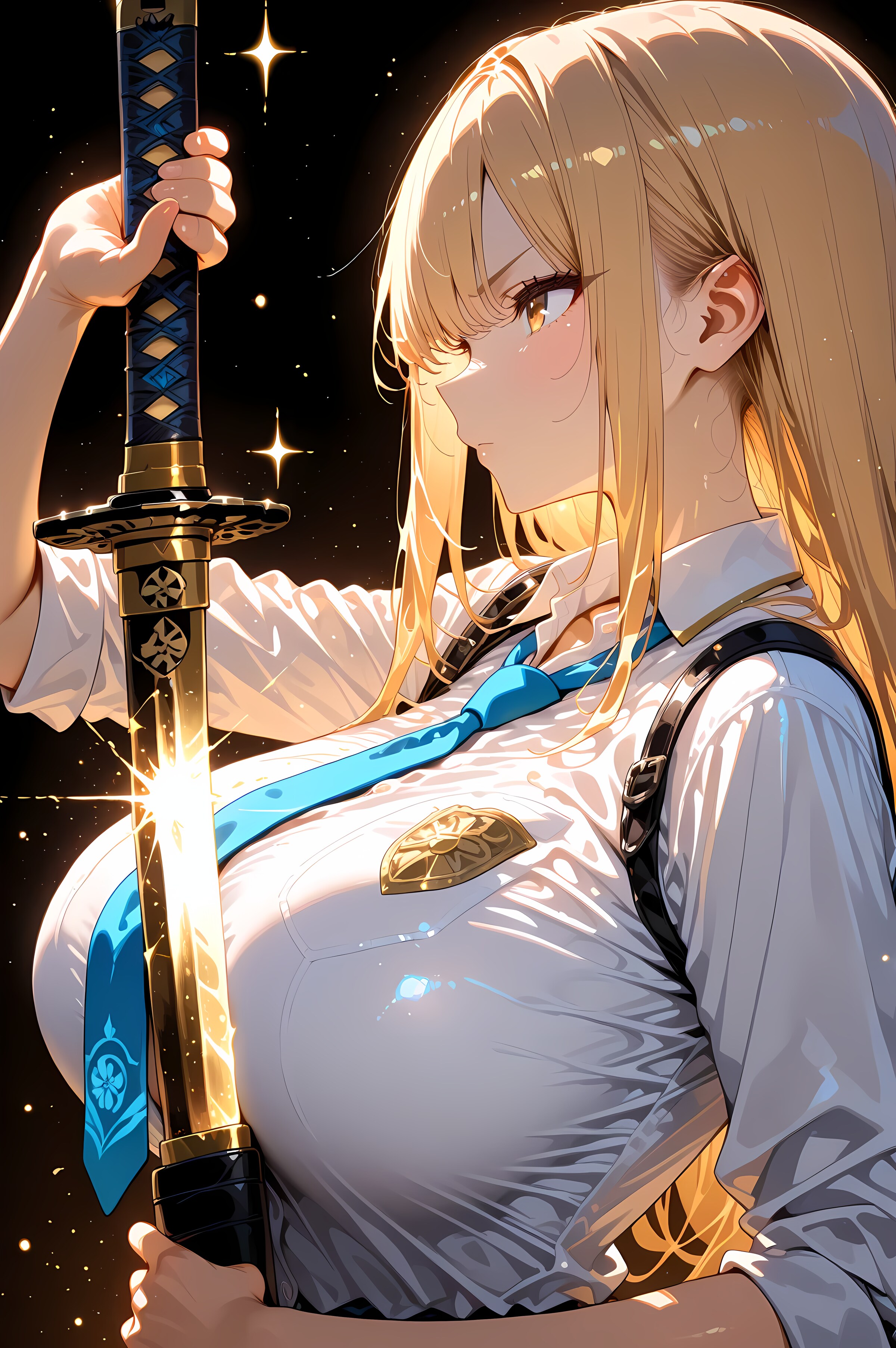 刀を抜く