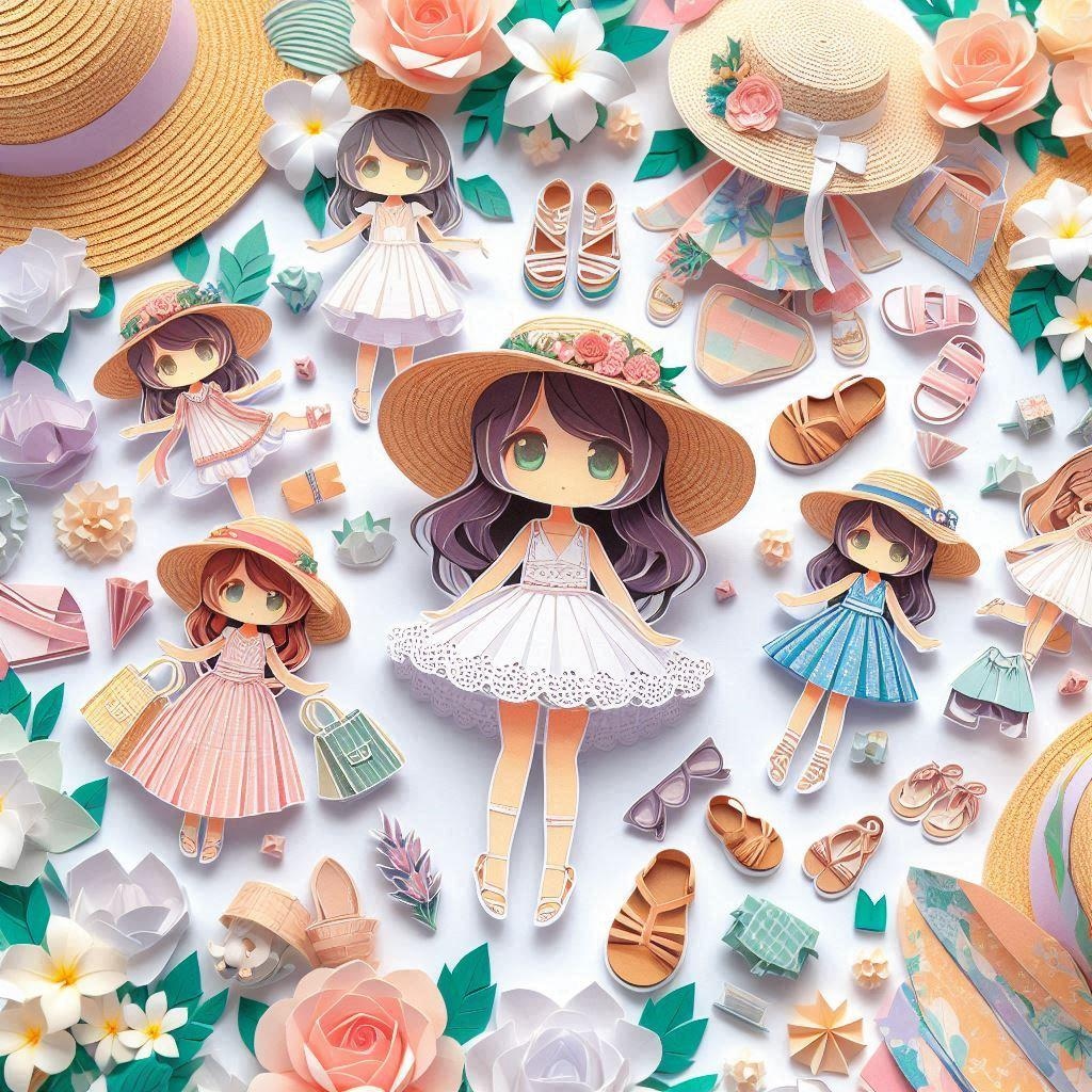 ペーパー着せ替え