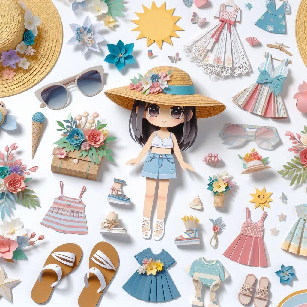 ペーパー着せ替え