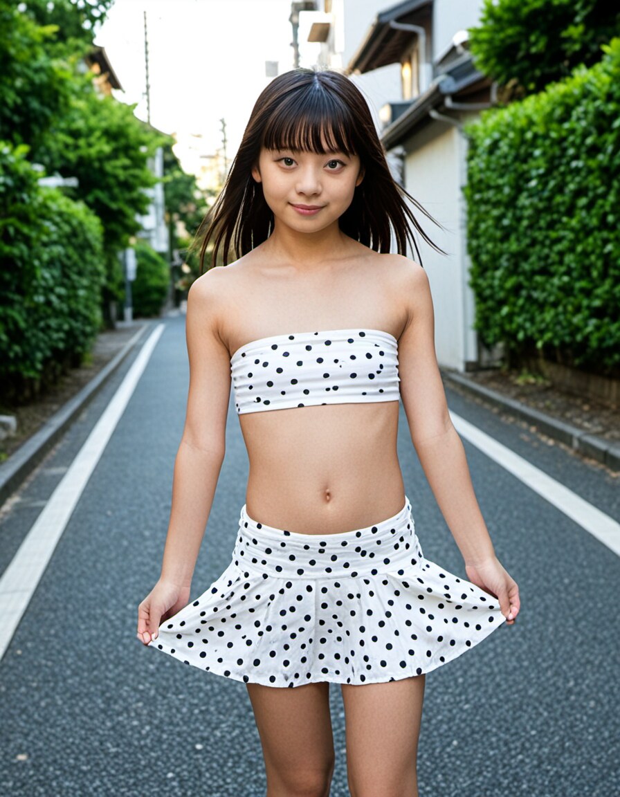 自宅近くでポートレート撮影_34