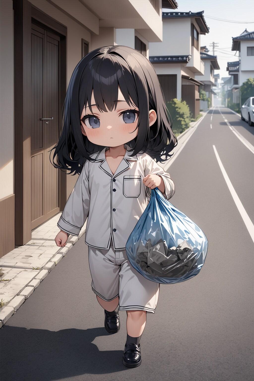 寝起きのゴミ捨てめんどい。