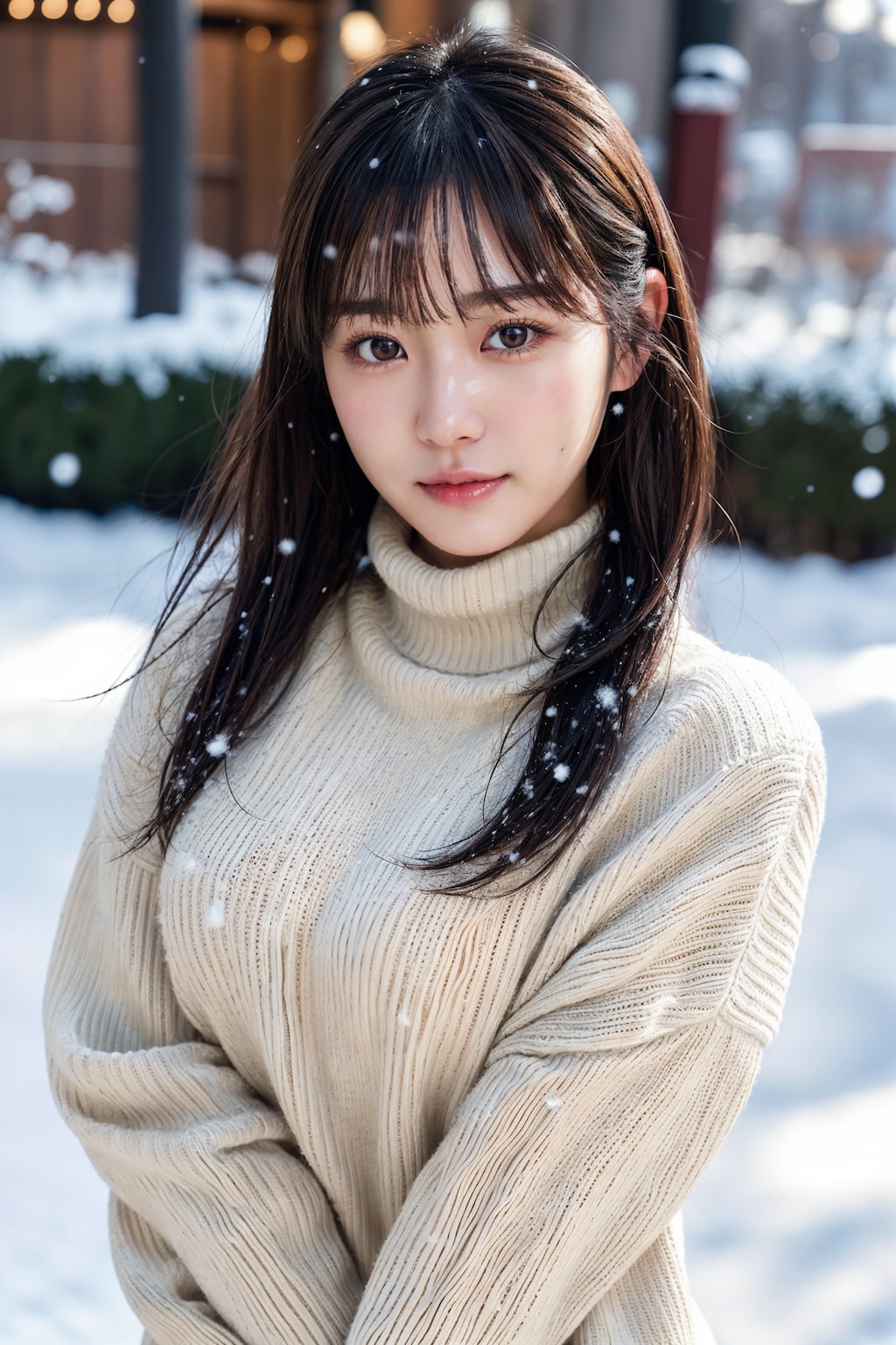 雪ポートレート 7/8