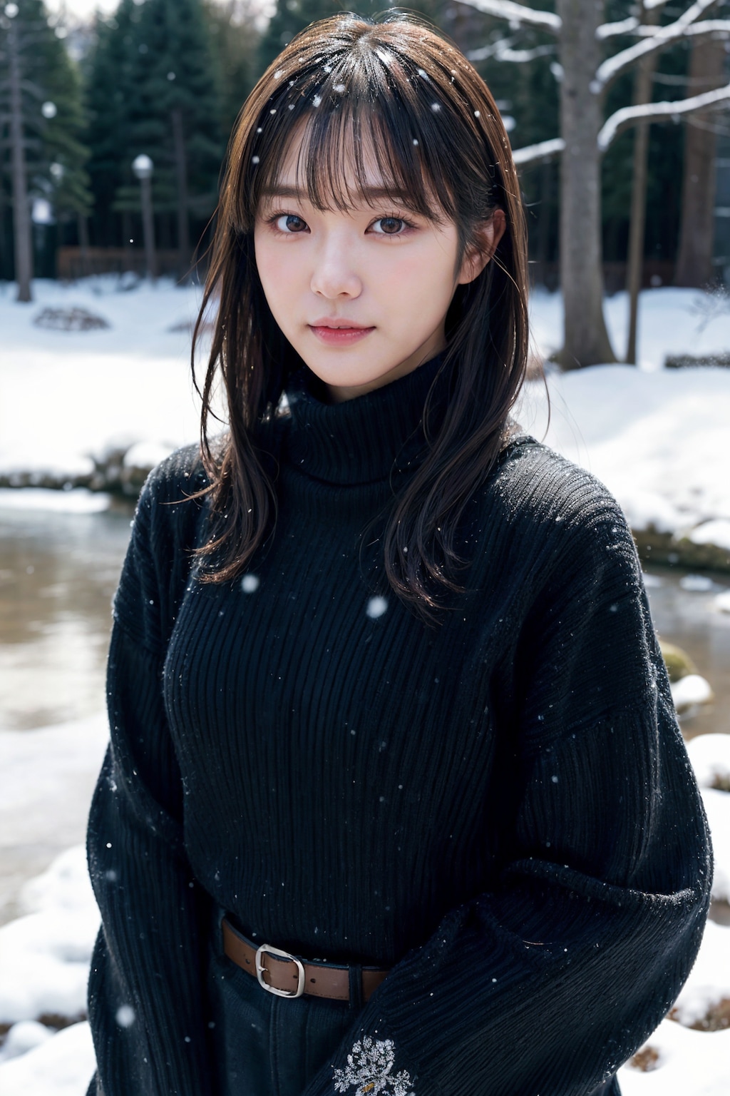 雪ポートレート 7/8
