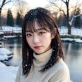 雪ポートレート 7/8 9枚目