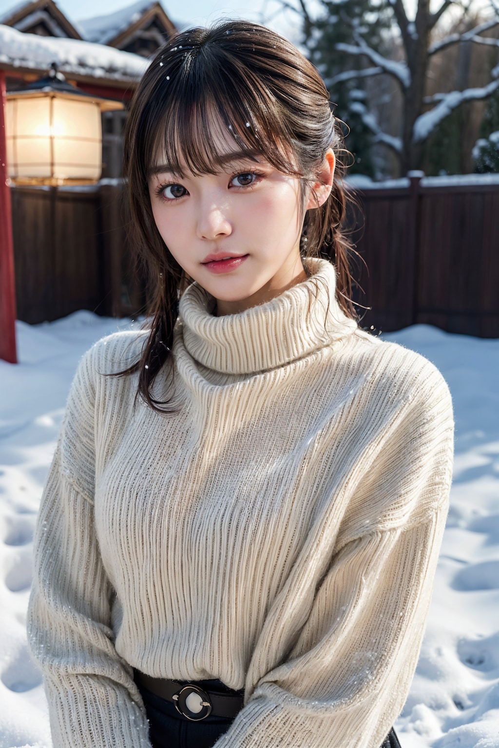 雪ポートレート 7/8