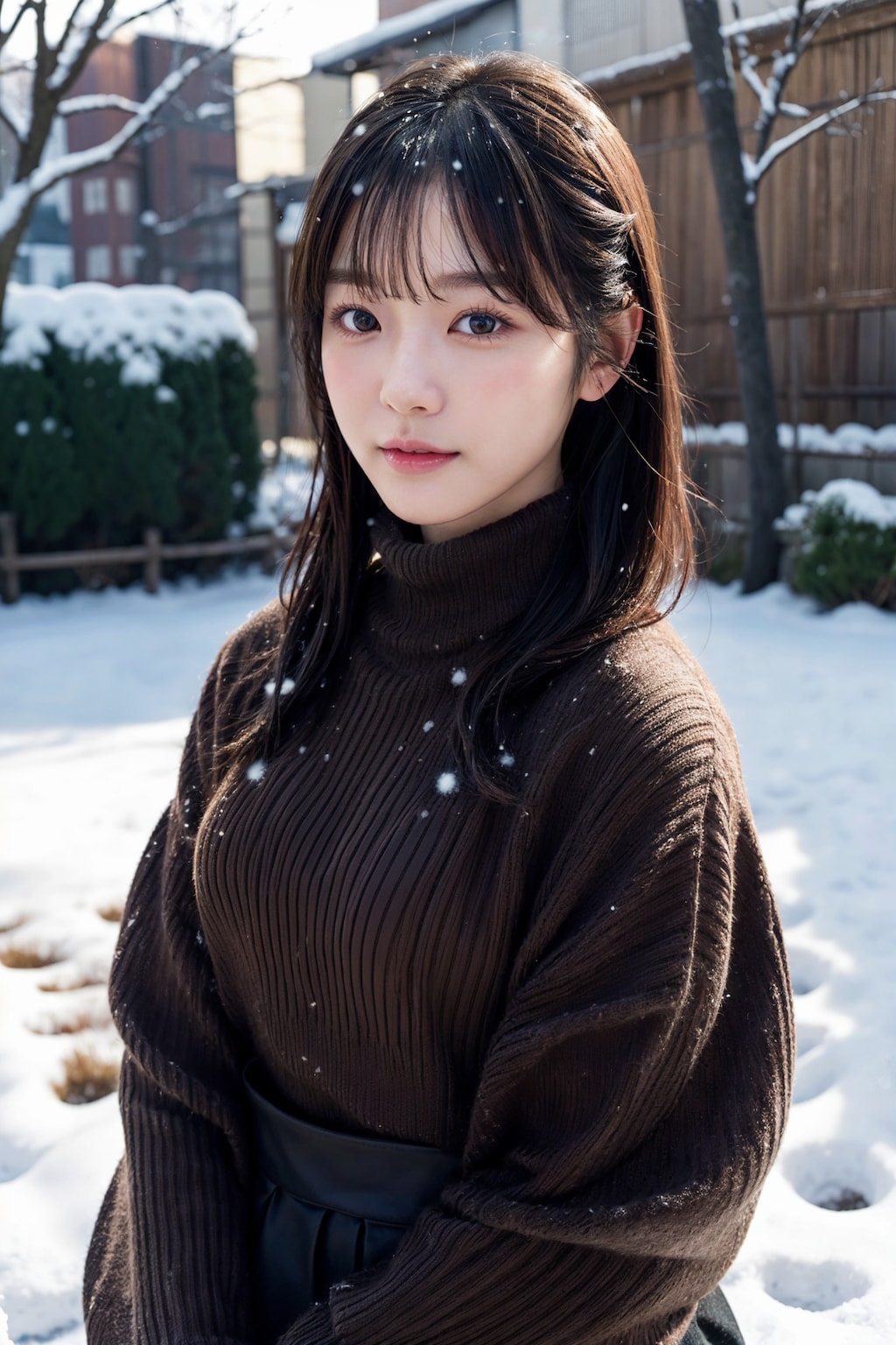 雪ポートレート 7/8