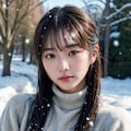 雪ポートレート 7/8 8枚目
