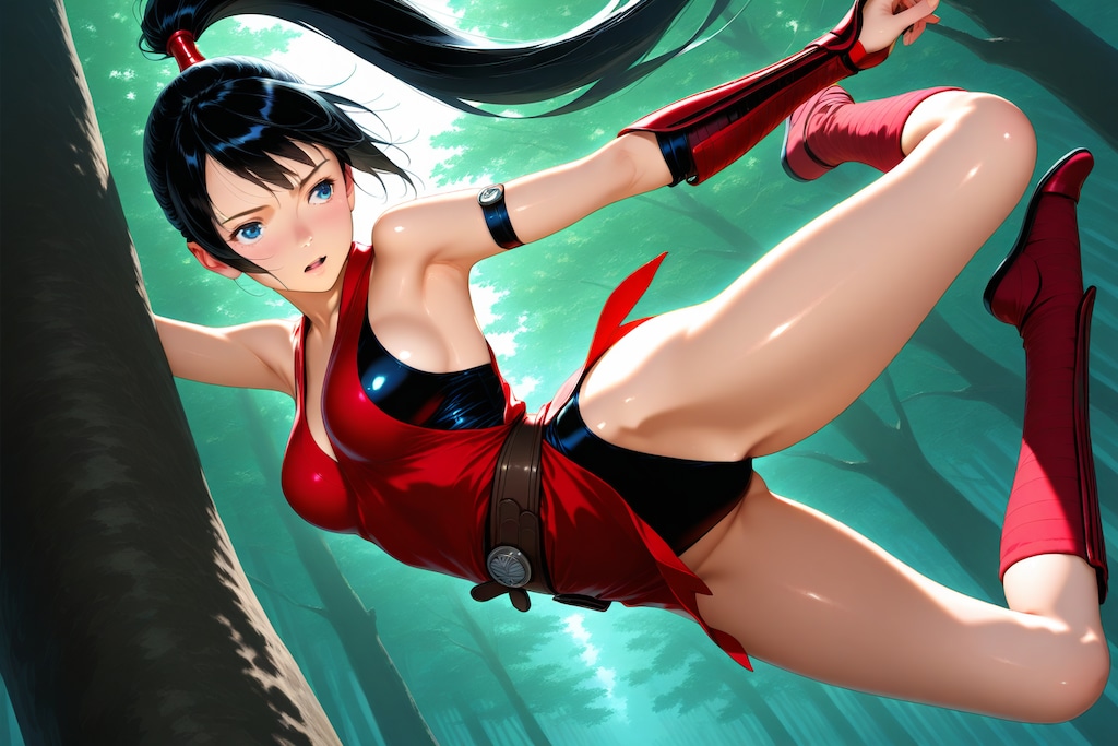 横乳諜報忍者脱出