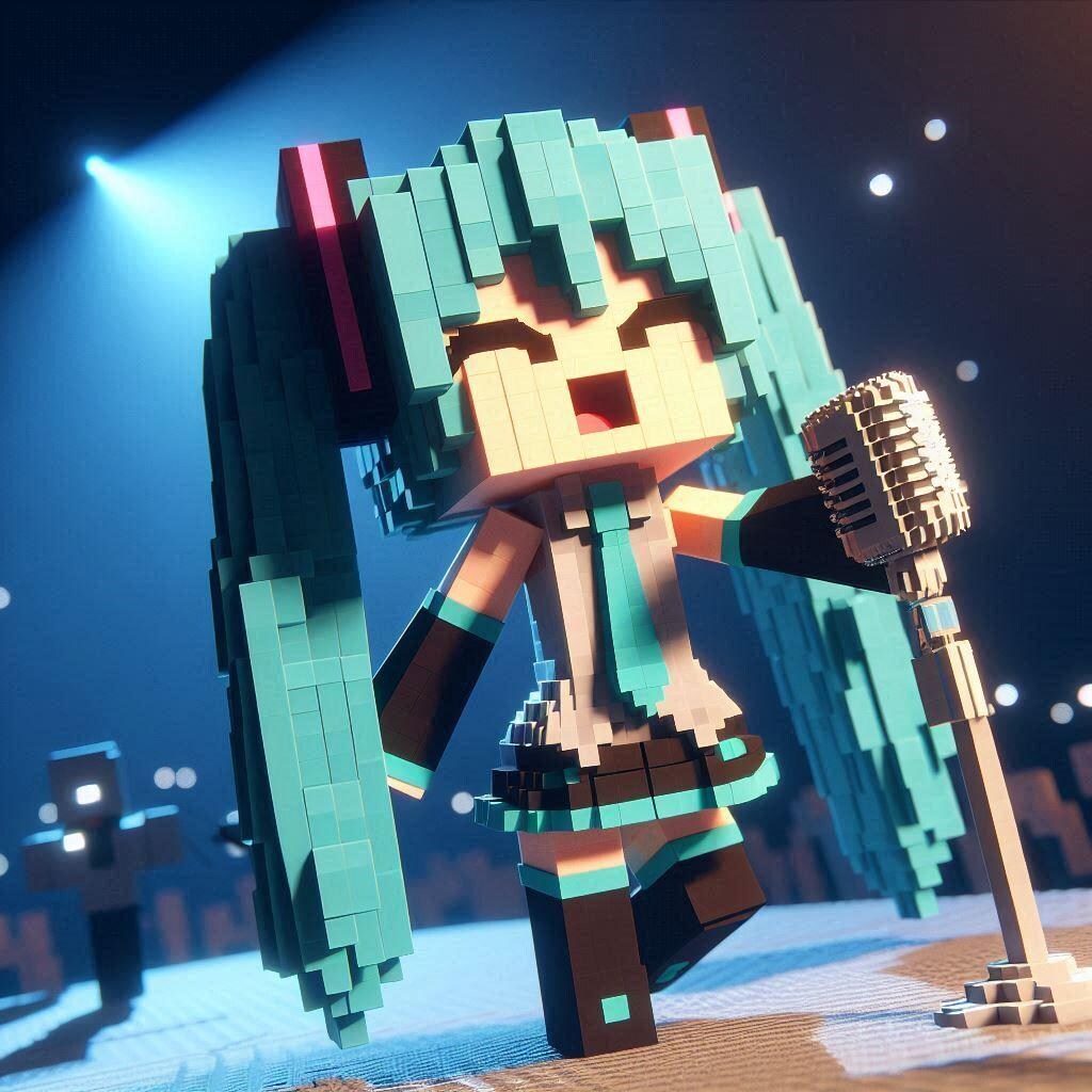 シカクいミクさん