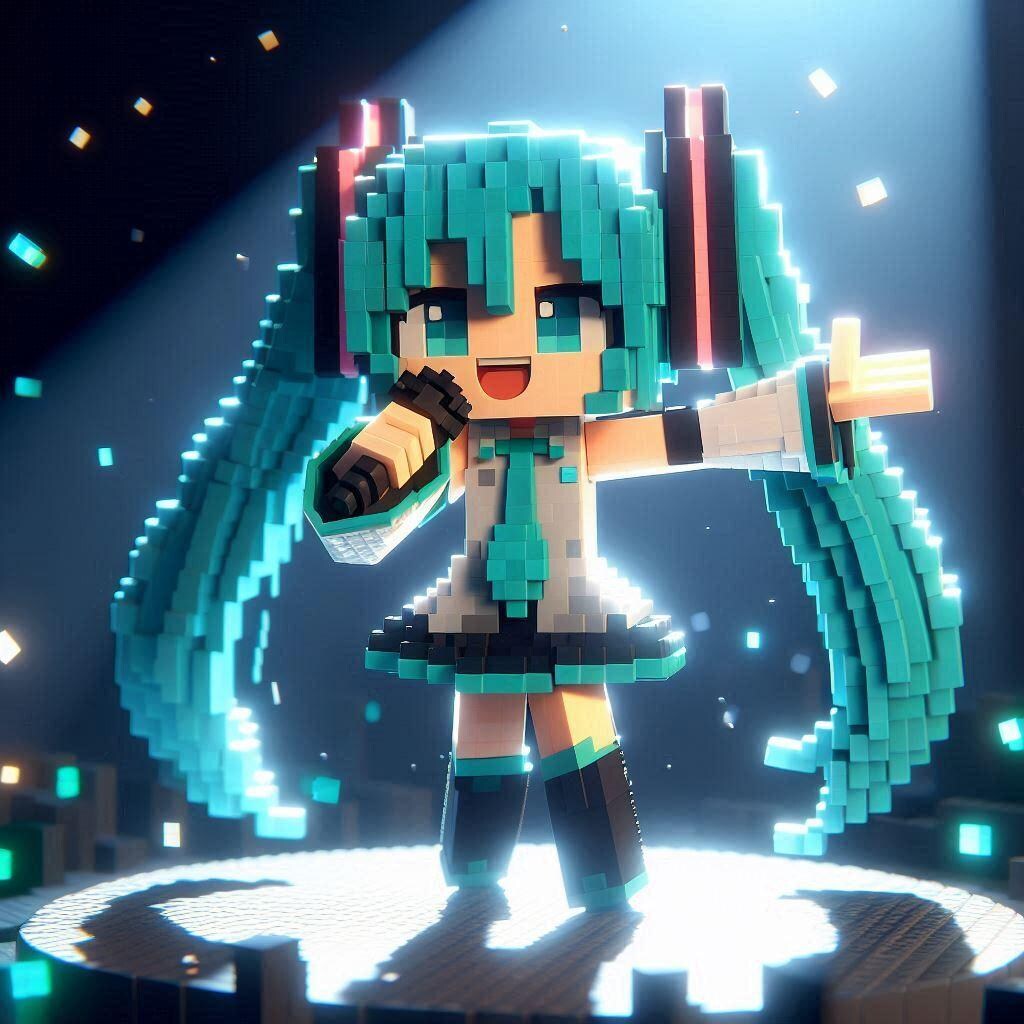 シカクいミクさん