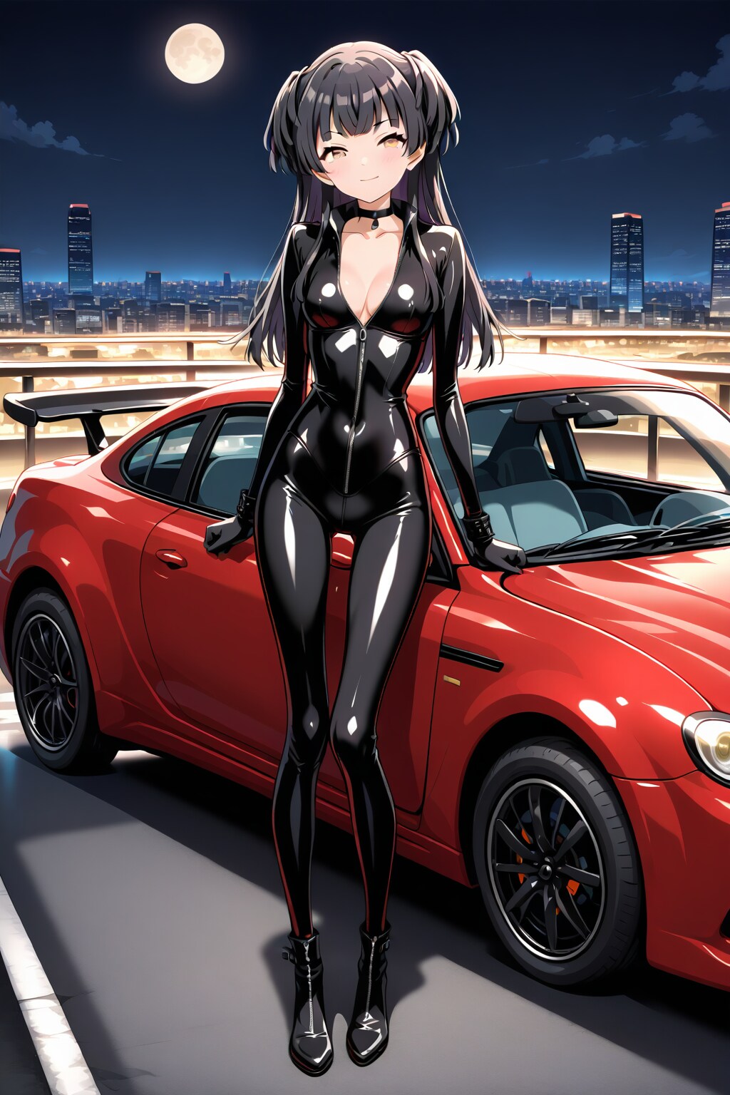 スポーツカーと冬優子