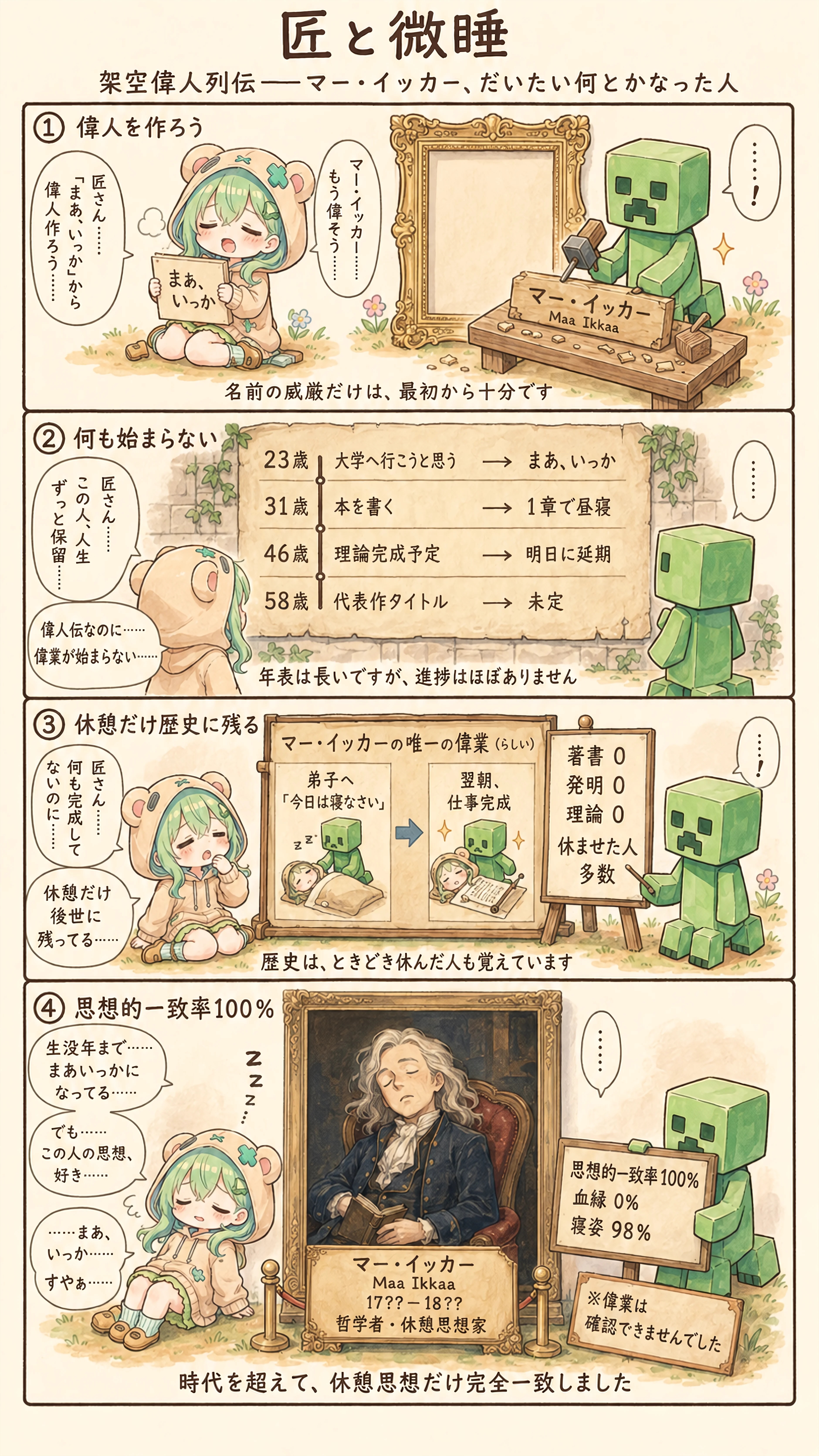 The Great Art of Doing Almost Nothing | の人気AIイラスト・グラビア