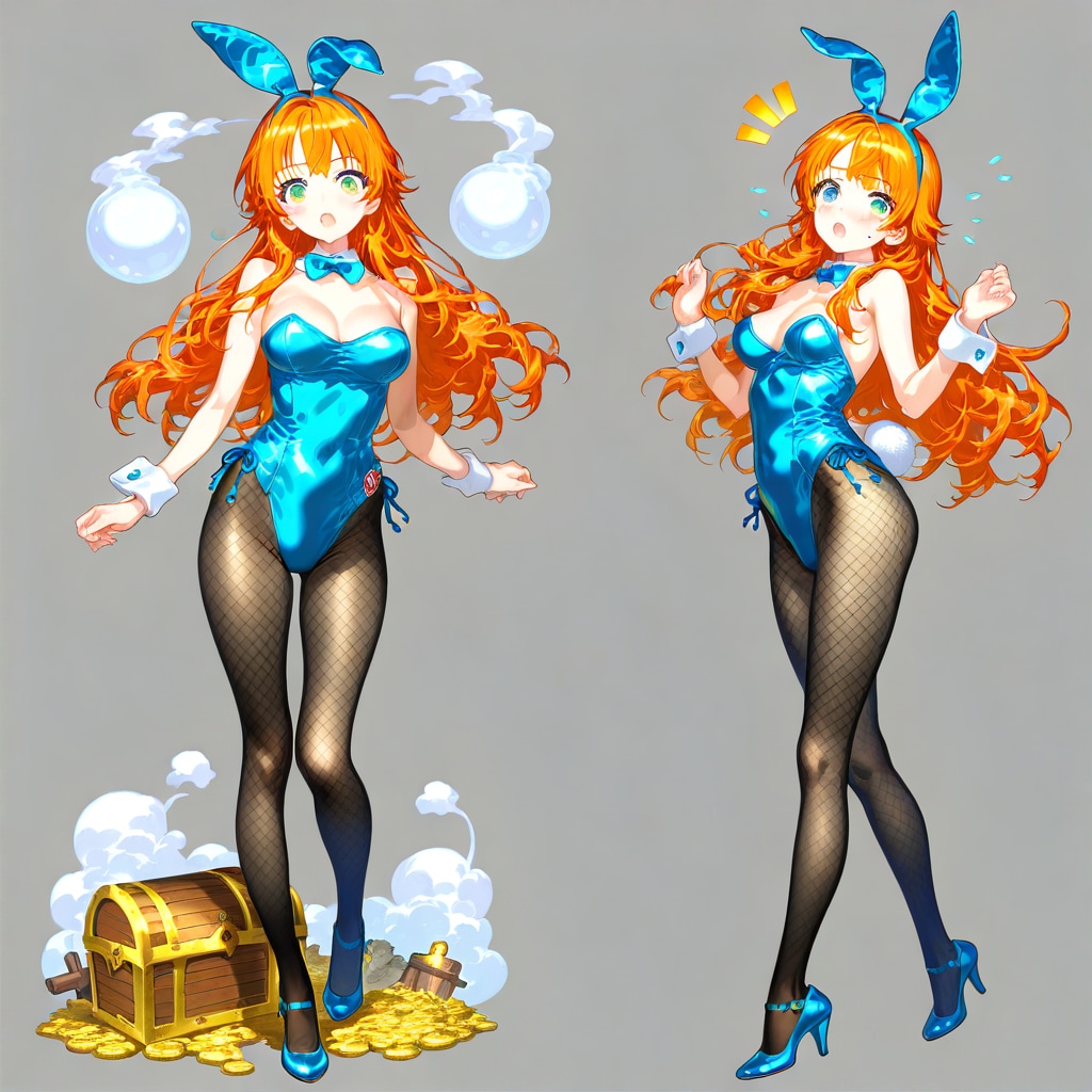 今日のバニーちゃん試作プロンプト