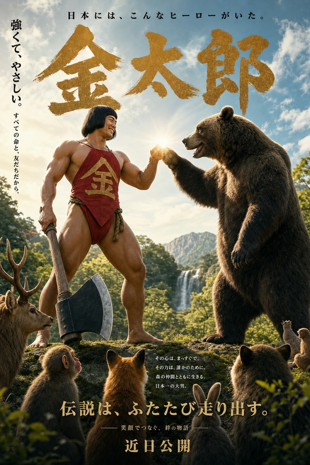 むかしむかし、あしがら山の山奥に、