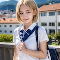 一緒に学校いこー 4枚目