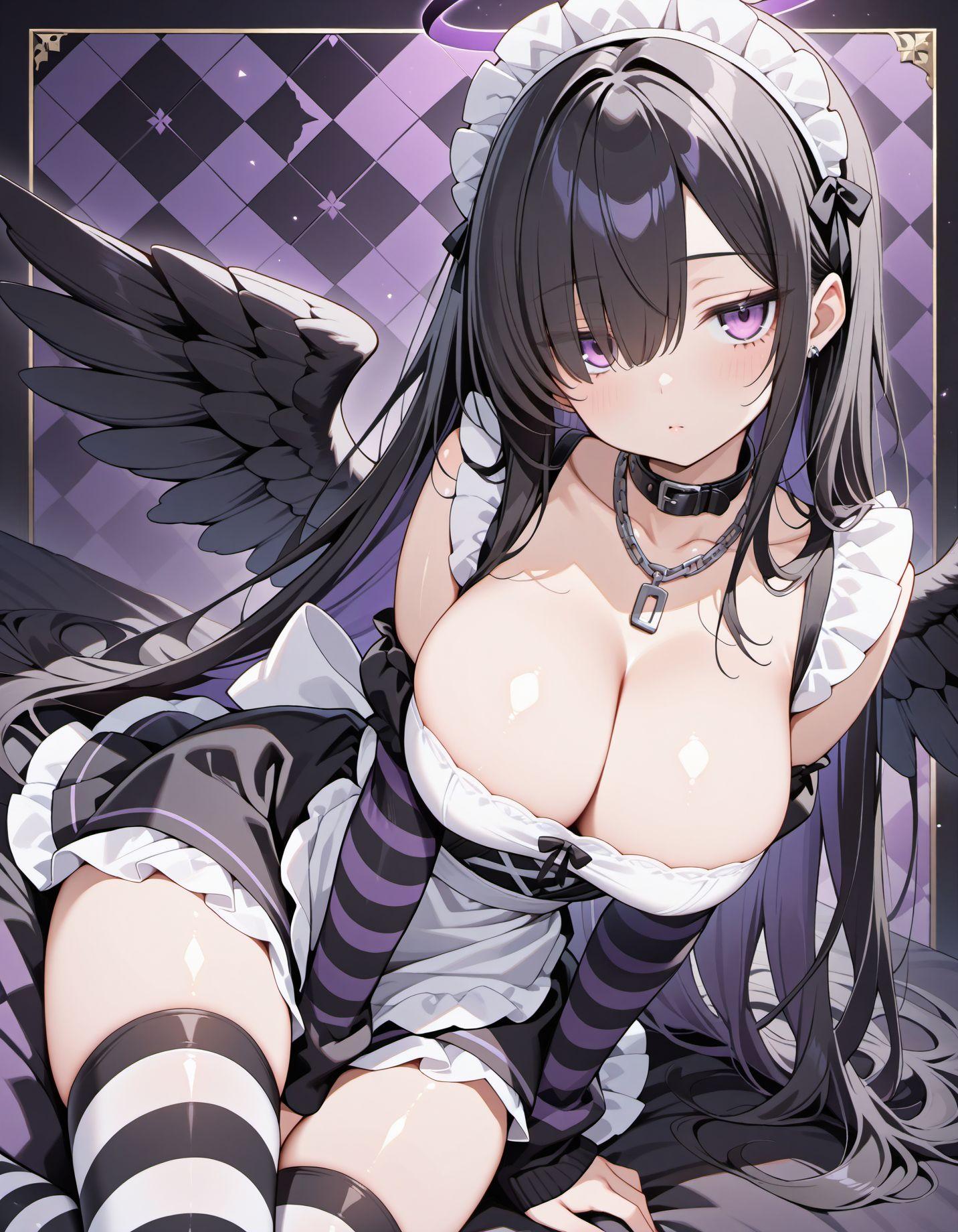 堕天使メイドさん