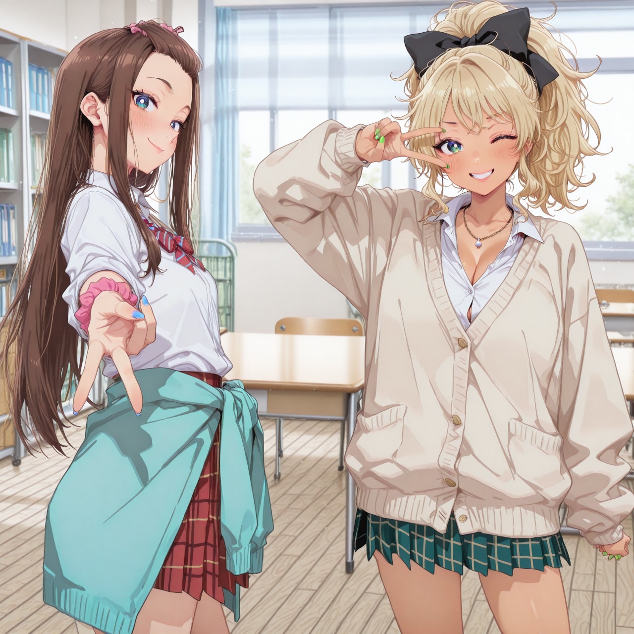平成ギャルコス対決？