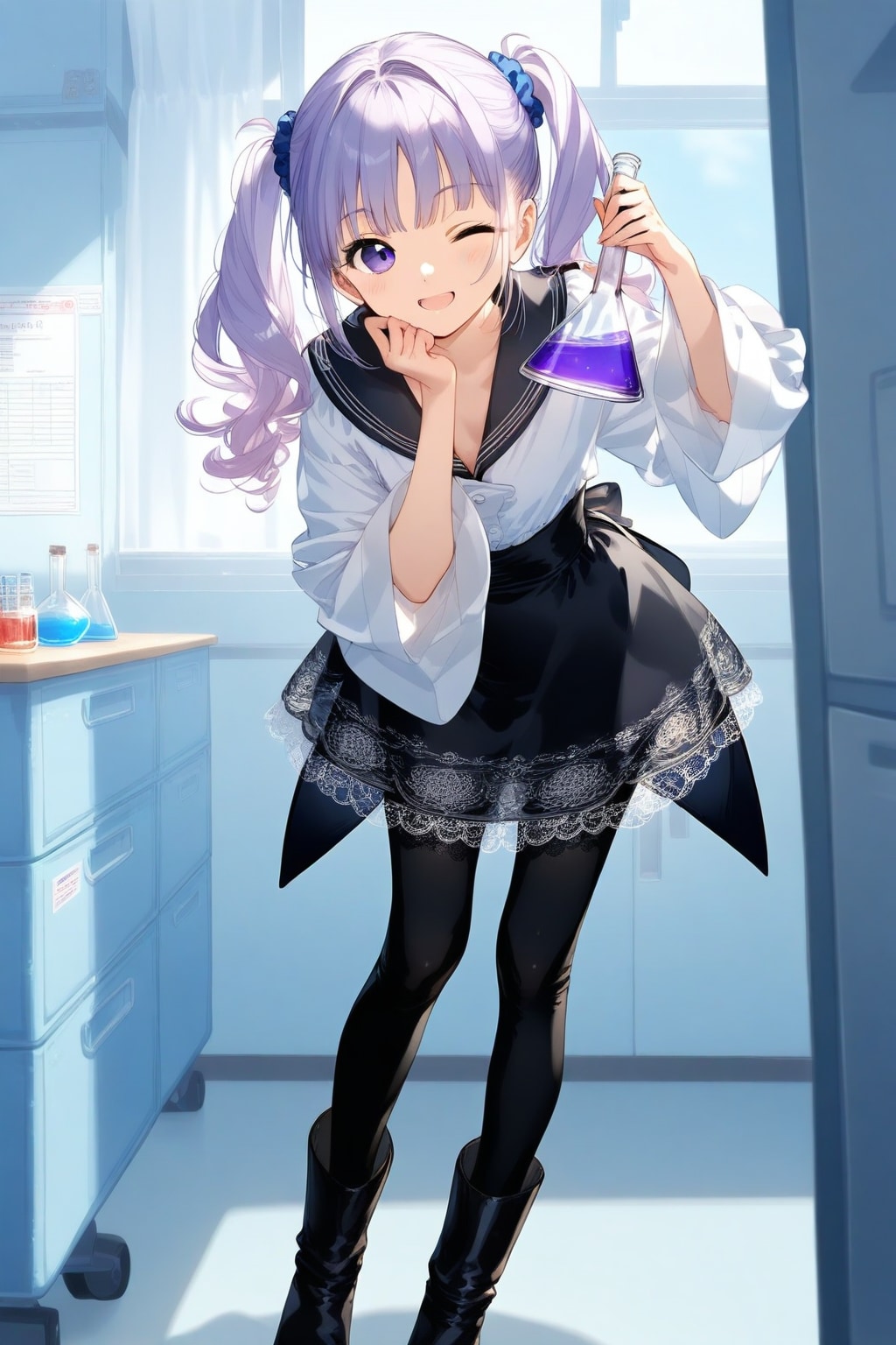 絵梨奈ちゃんと一緒にサイエンスを楽しもう❤️ | の人気AIイラスト・グラビア