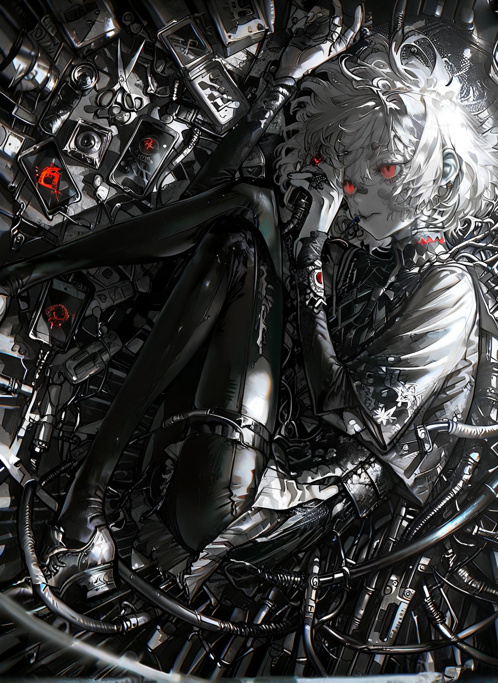 電話線を泳いだ独り言