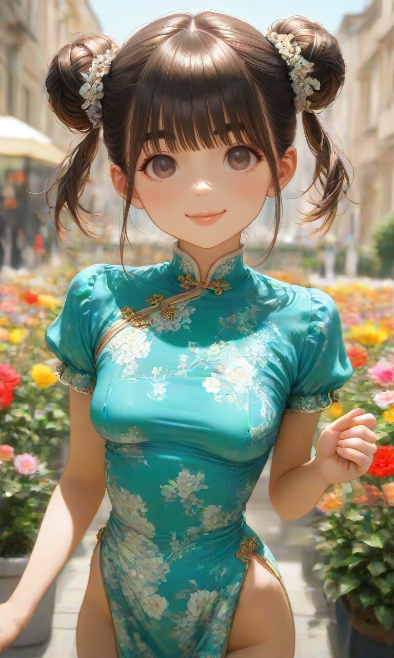 チャイナドレス〜 | の人気AIイラスト・グラビア