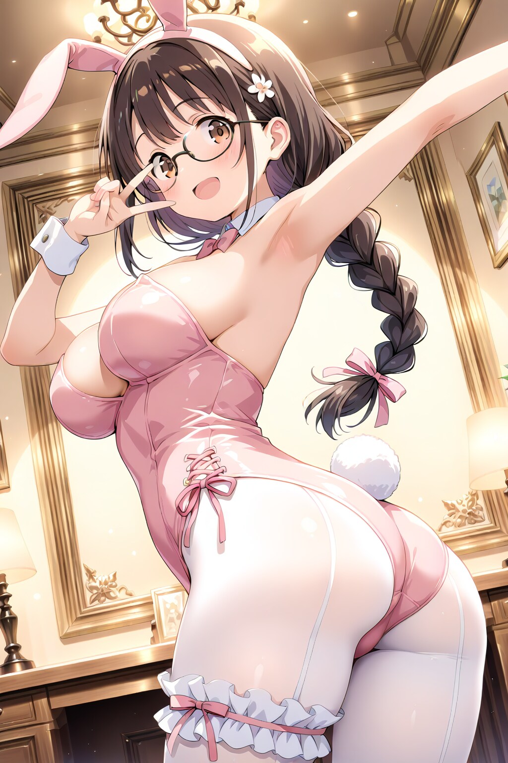 ピンクうさぎさん