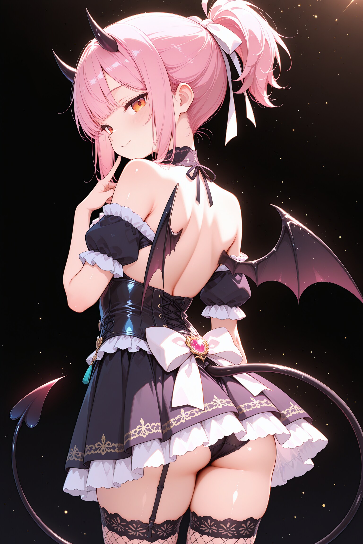小悪魔の微笑み