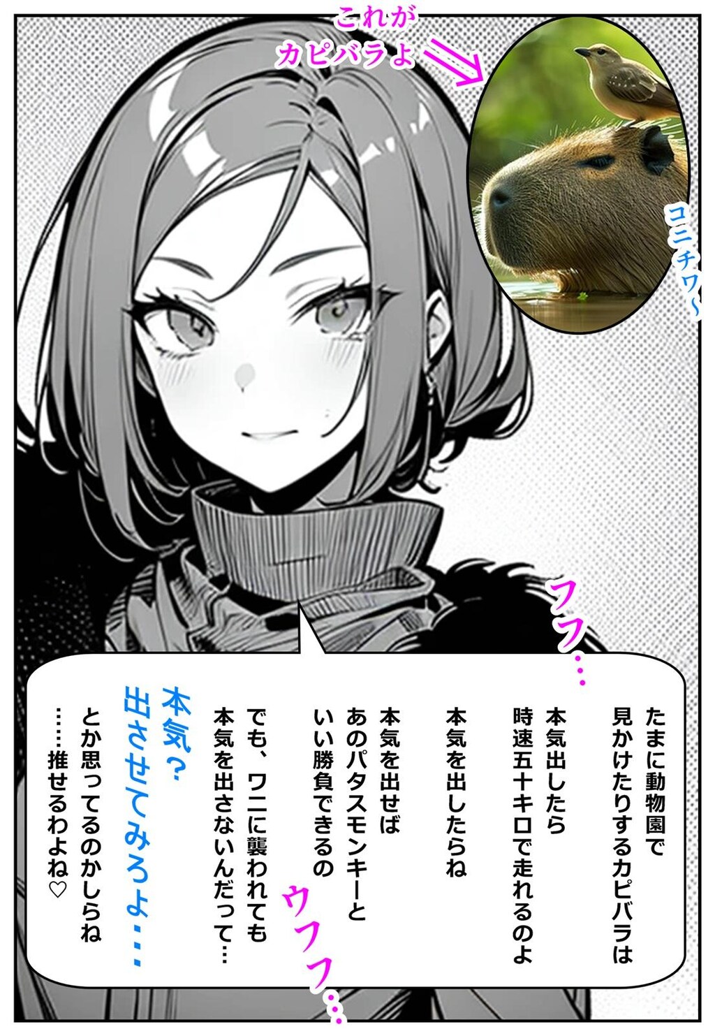 カピバラおねえさん