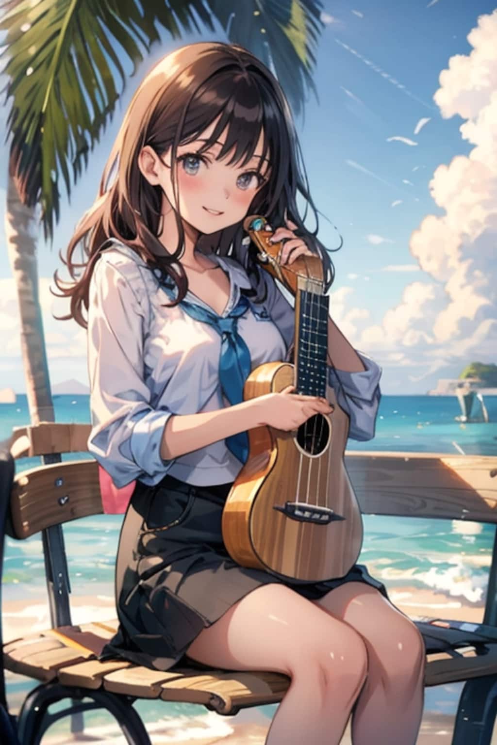 ウクレレの彼女