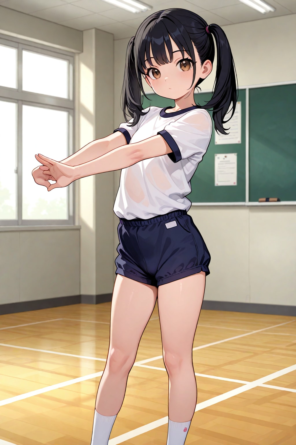 体操服美少女 | の人気AIイラスト・グラビア