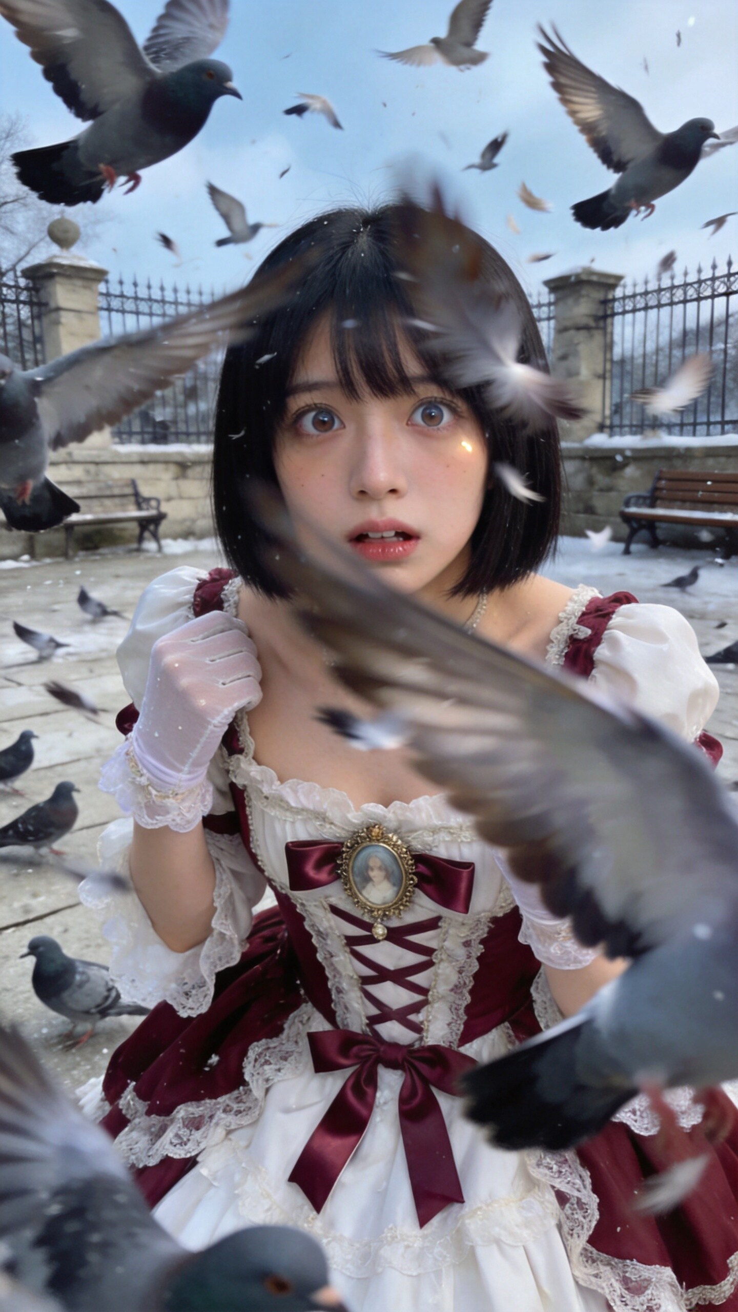 Frozen Among Wings
