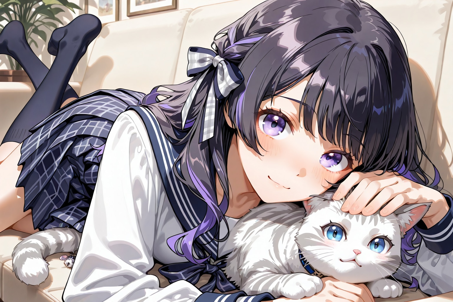 紫陽としずく | の人気AIイラスト・グラビア