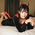 デビルのコスプレをしている子 5枚目
