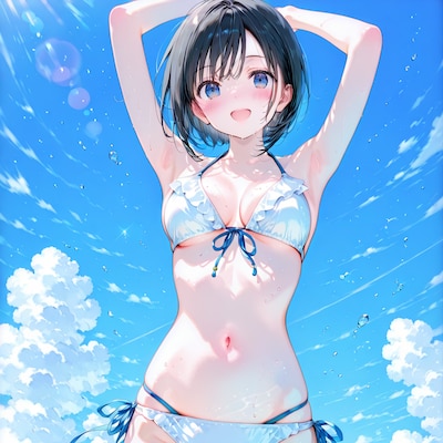 海のビキニ