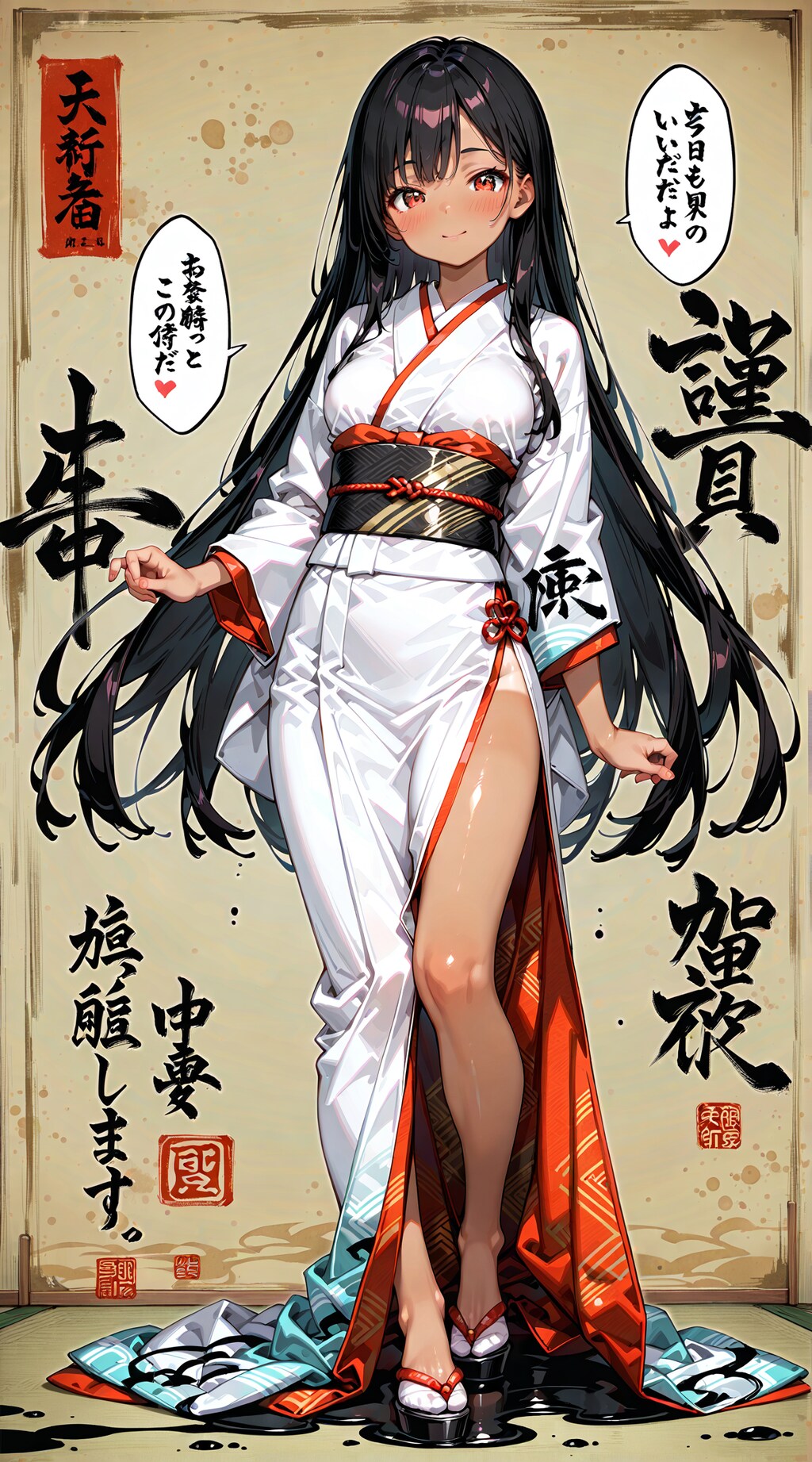 ロングスカート企画 (スリット有)